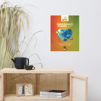 GWB2022 “Hearts Around the World” Poster 16” x 20”