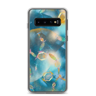 SciArt "Polycondensation Reaction" Samsung Case