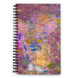 SciArt "Polymer Network" Spiral Journal